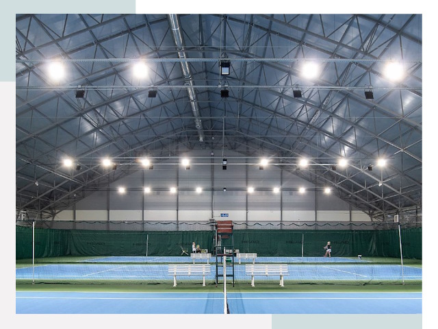 Строительство теннисных кортов в Тайшет от 623 руб.