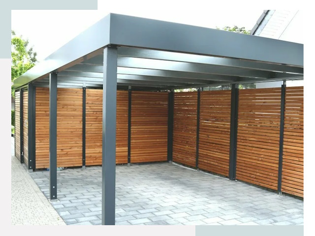 Навесы для парковки в Тайшете