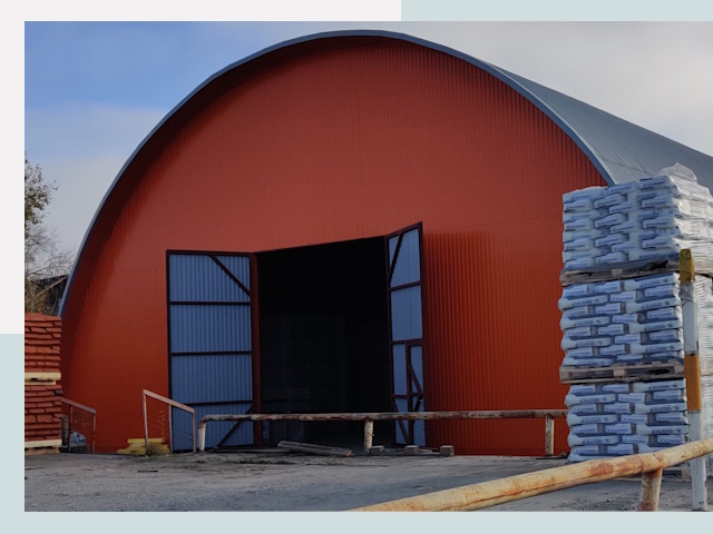 Полукруглые ангары по цене от 623 руб. в Тайшет