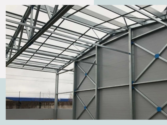 Каркасные ангары от СтальСтрой-Тшт по цене от 623 руб.