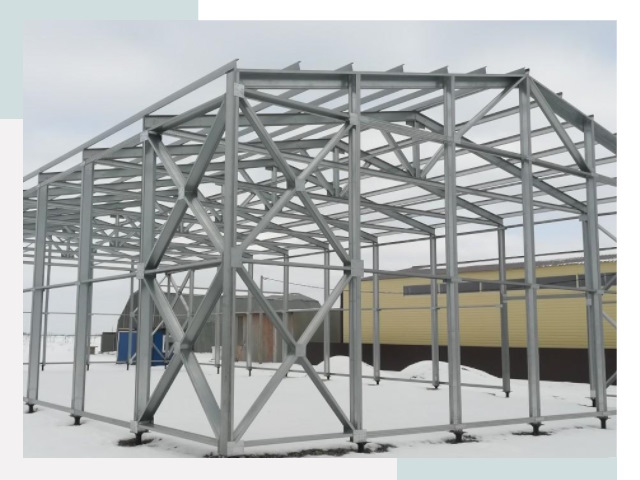 Каркасные ангары в Тайшете