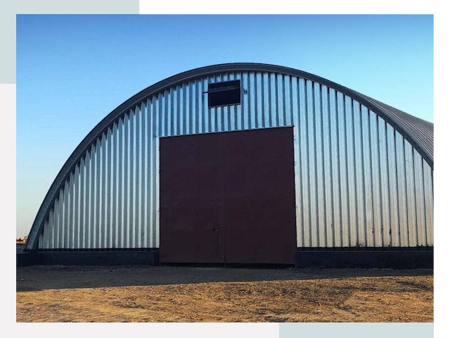Арочные ангары в Тайшете