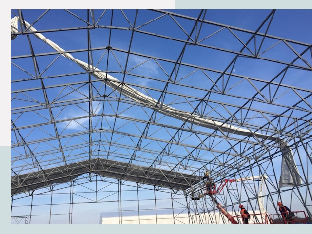 Шатровые ангары от 623 руб. в Тайшете и Иркутской области