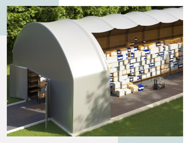 Тентовые ангары в Тайшете