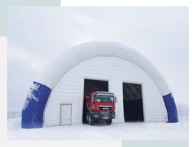 Мобильные ангары в Тайшете