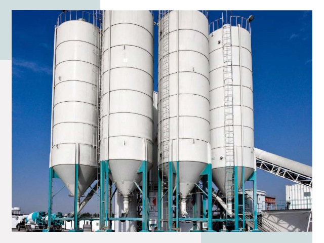 Строительство цементных силосов в Тайшете