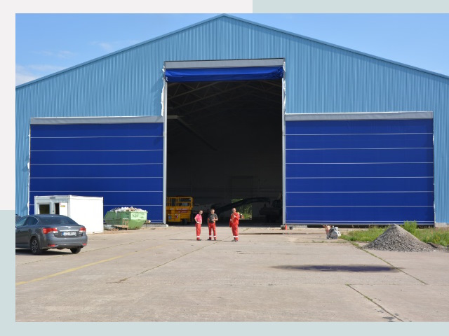 Ангарные ворота в Тайшет от СтальСтрой-Тшт по цене 623 руб.