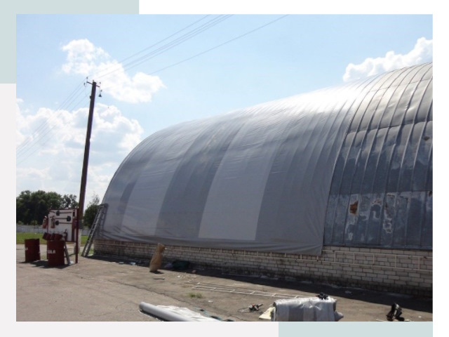 Ремонт ангаров в Тайшете