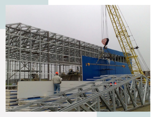 Монтаж ангаров в Тайшете