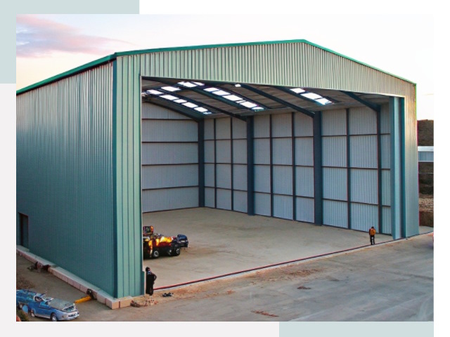 Строительство ангаров в Тайшете